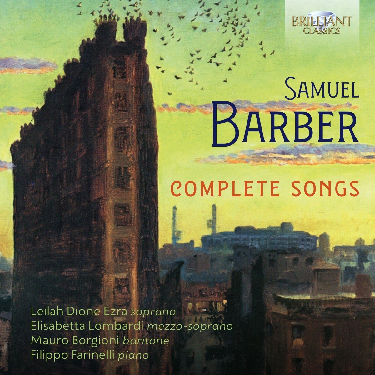 Leilah Dione Ezra, Elisabetta Lombardi, Mauro Borgioni - Barber: Complete Songs (3 CD)