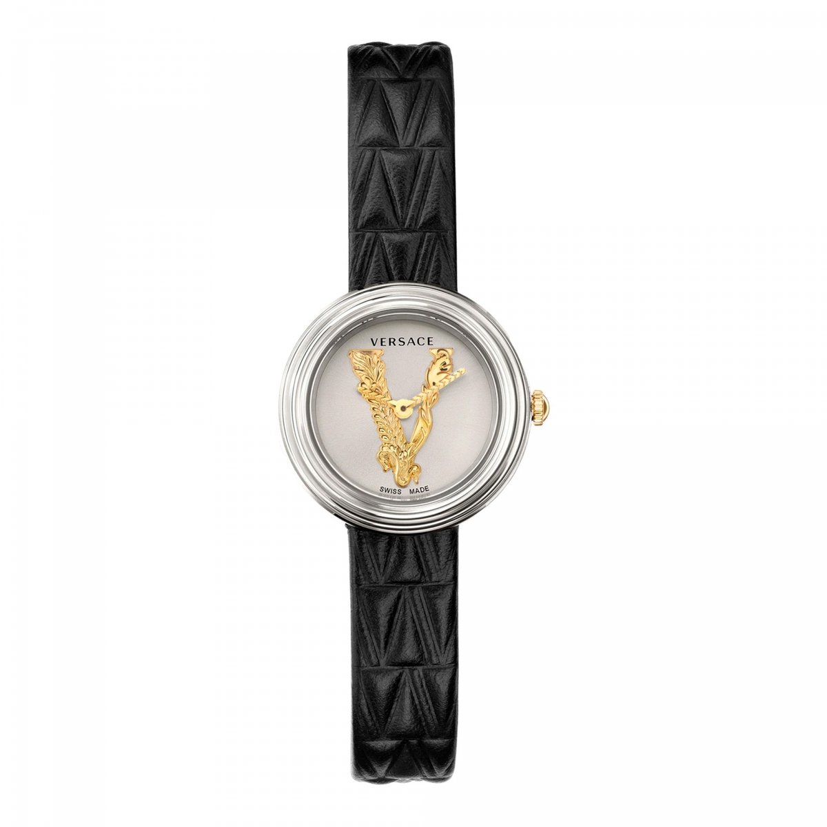 Versace VET300421 horloge vrouw - Roestvrij Staal - zilver