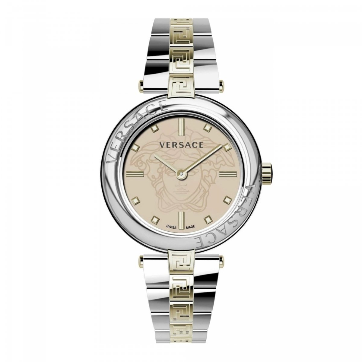 Versace VE2J00621 horloge vrouw - Roestvrij Staal - zilver