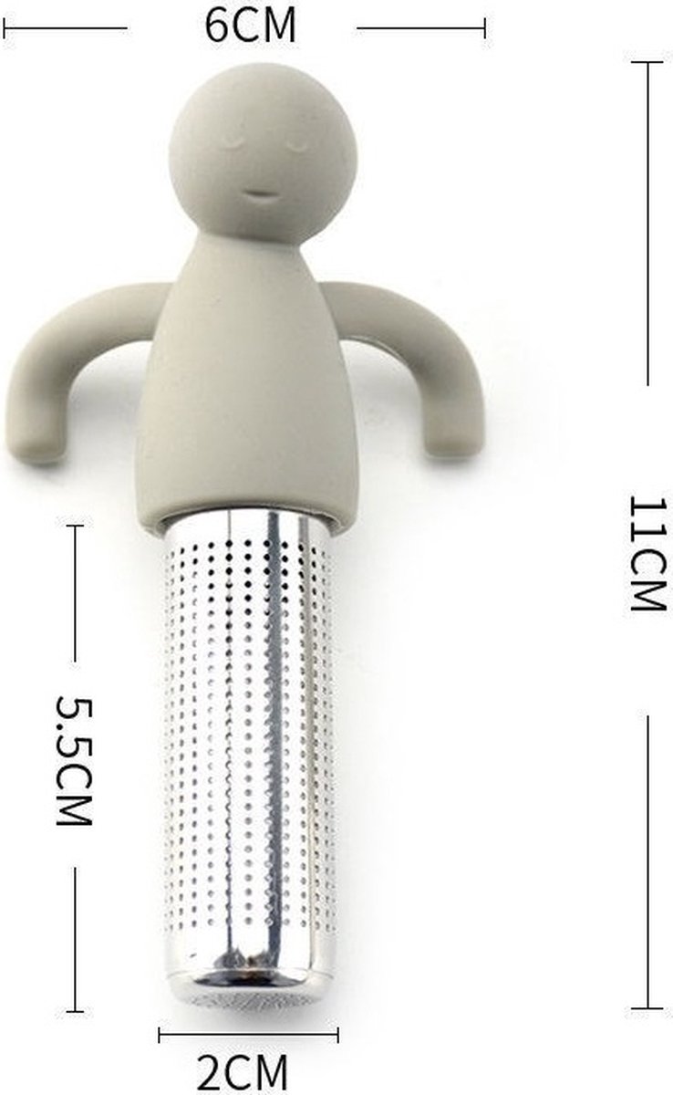 Infuseur à Thé En Acier Inoxydable - Boule à Thé 52 Mm De Diamètre Avec Chaîne - Pour Feuilles De Thé En Vrac, épices, Infusions - Compatible Tasse Et Théière