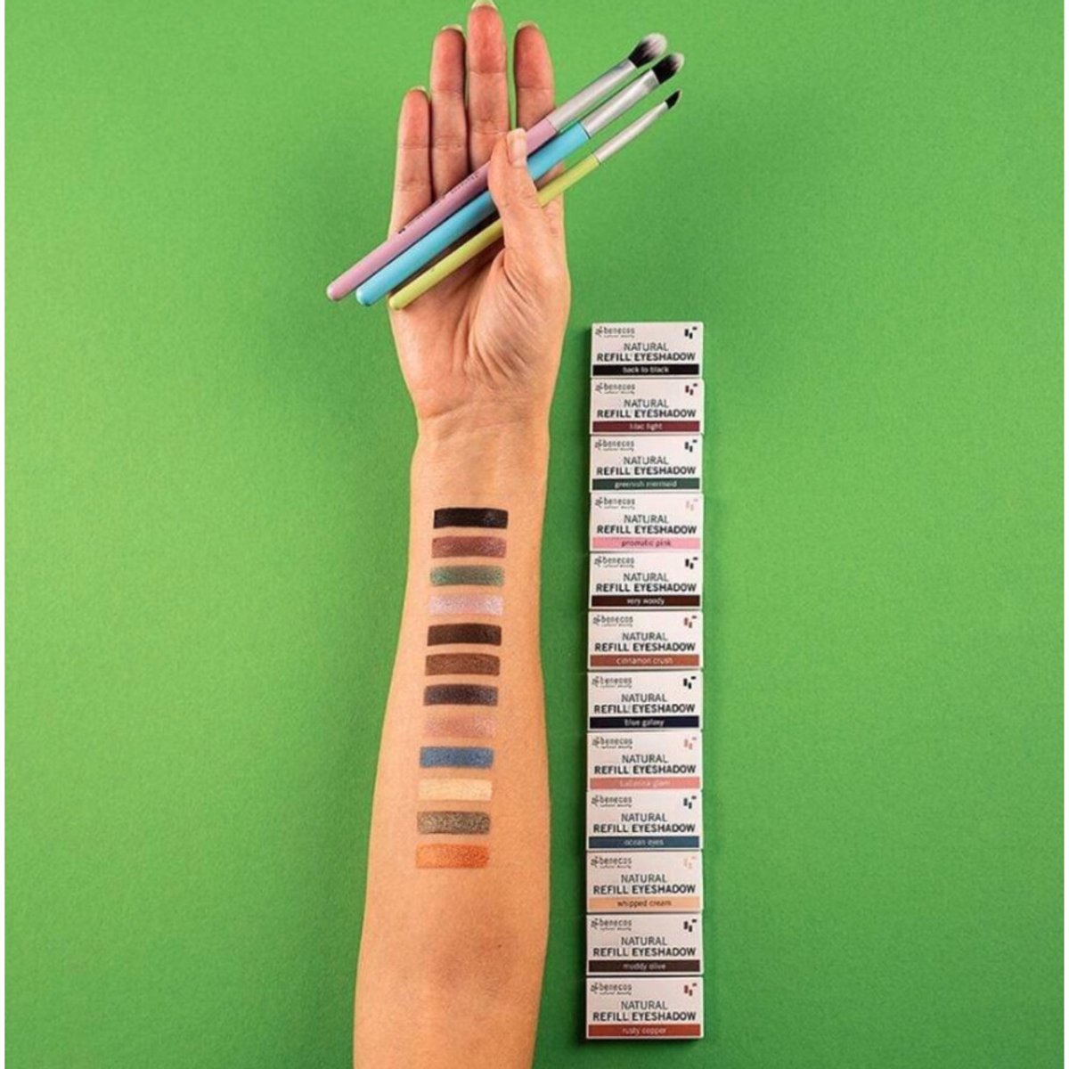 Goedkoopste Benecos Oogschaduw Refill Ballerina Glam 1,5 gr