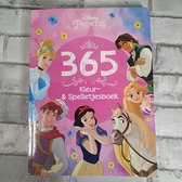 365 cahier de coloriage et de jeux, princesse, disney, cahier d'activités, cahier de vacances