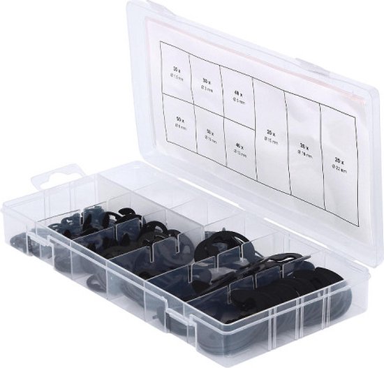 Assortiment De Circlips Internes Et Externes 225 Pièces KS TOOLS 970.0310