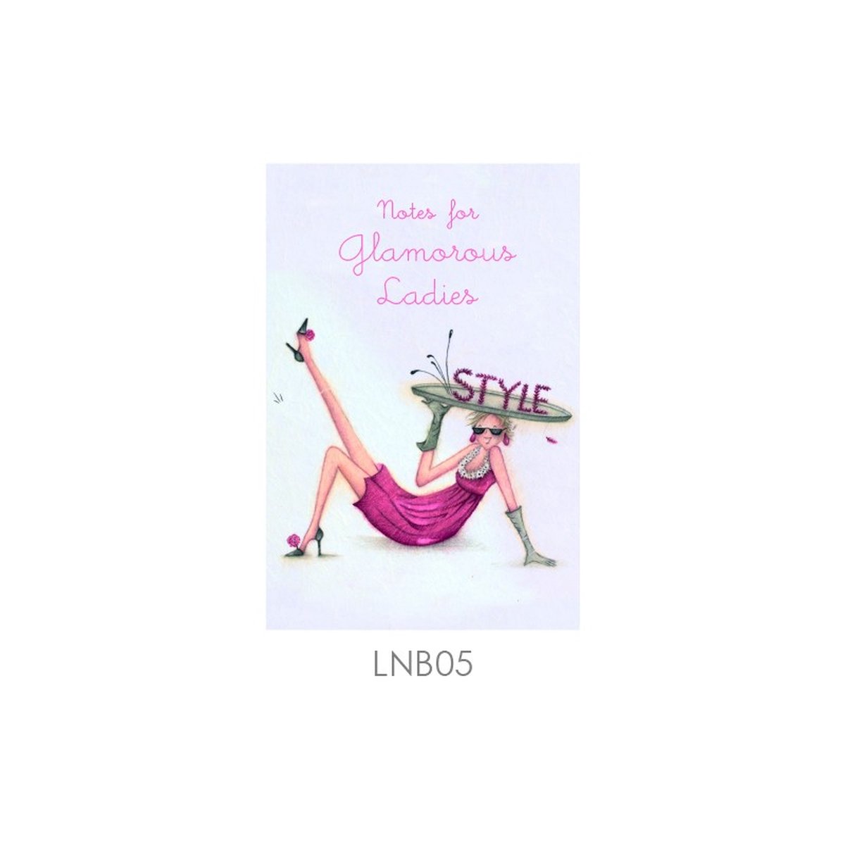 A6 - Notitieboek - Glamorous ladies - Gelinieerd