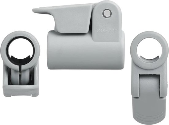 ProPlus Buisklemmen voor tentstokken - 19-22 mm - Powergrip snelsluiting - 4 stuks van ProPlus — afbeelding 5