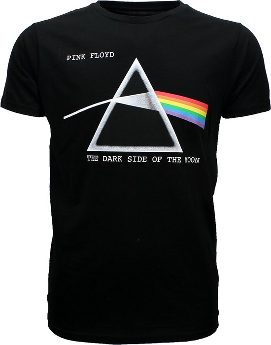 Pink Floyd Dark Side Of The Moon T-Shirt Zwart - Officiële Merchandise - POPMERCH