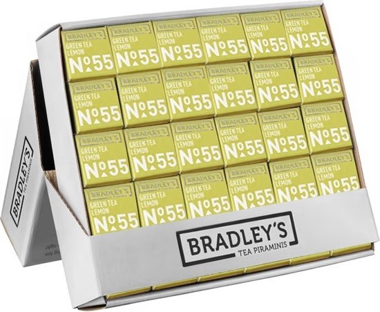 de Bradley | pyramide | Thé Vert Citron n.55 | 30 pièces