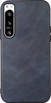 Mobigear Hoesje geschikt voor Sony Xperia 5 IV Telefoonhoesje Hardcase | Mobigear Excellent Backcover | Xperia 5 IV Case | Back Cover - Blauw