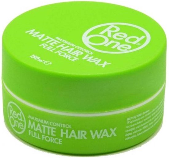 Red One Haar Styling Wax Groene Aqua Hair Gel 150 Ml Bol