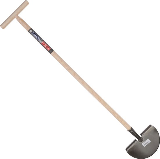 Talen Tools - Graskantsteker - Met opstapje - Verzinkt - Essenhouten steel - 100 cm van Talen Tools — afbeelding 3