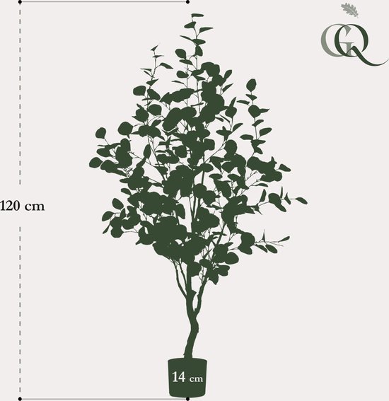 Eucalyptus - Blue Gum Tree - 120 cm - plante artificielle
