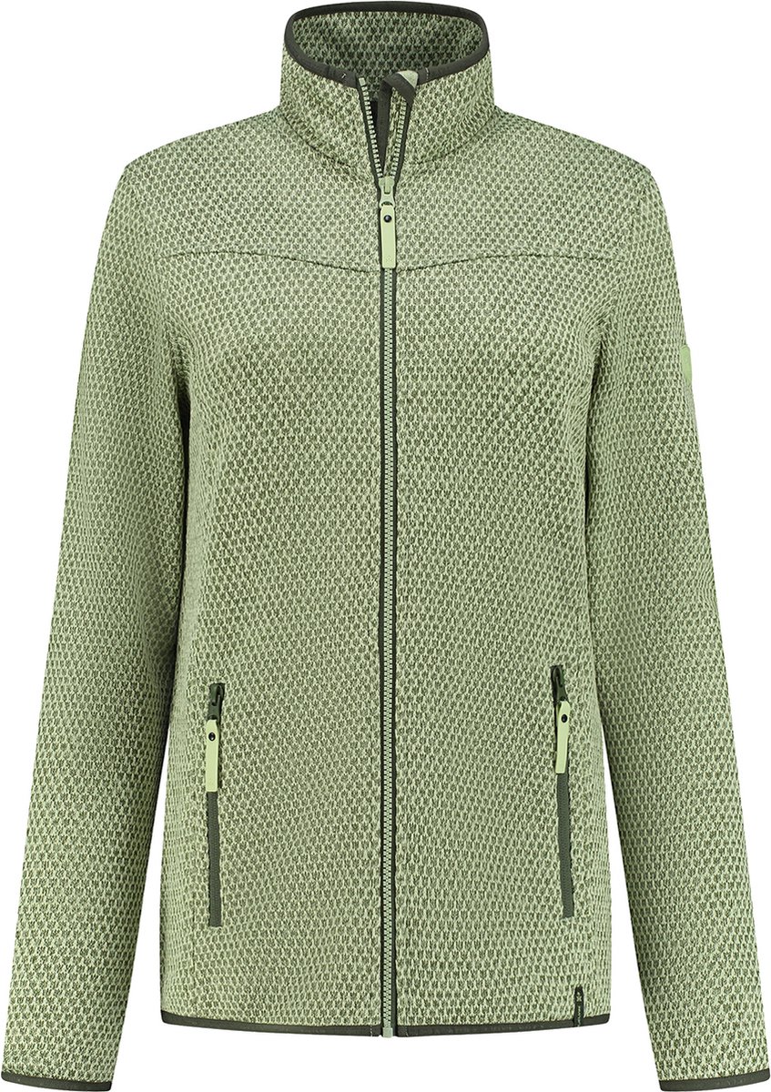 Kjelvik Jara Outdoorvest Dames Groen