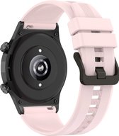 Band Geschikt voor Honor Watch GS3 Silicone Soft Touch Roze