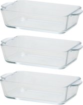 Set van 4 Ovenschotels - Individuele Bakvormen - Kleine Ovenschoteltjes
