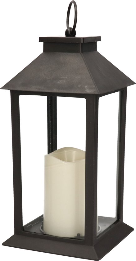 Doodshoofd Lantaarn Met Licht (26x18cm Doodshoofd Lantaarn Met Licht (26x18cm