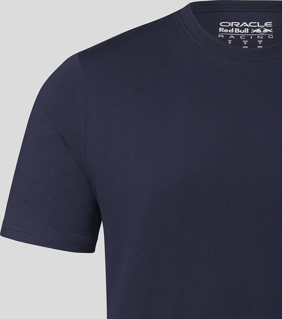 T-shirt Red Bull Racing Petit Logo Blauw 2023 XXL - Max Verstappen - Sergio Perez - Oracle