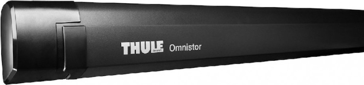 Thule Omnistor 5200 antraciet dakluifel met motor 4m Mystic-grijs