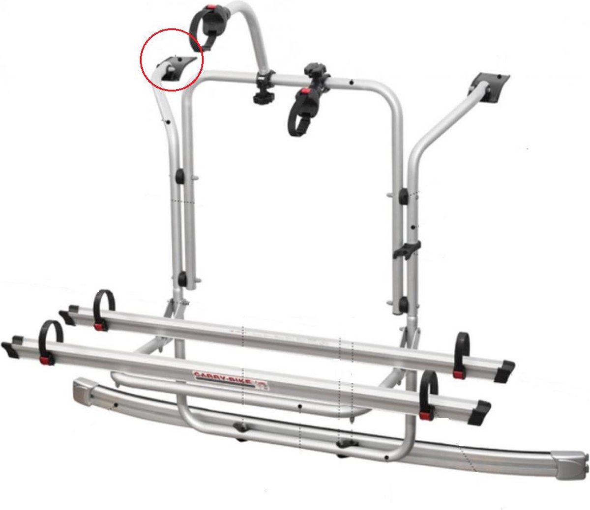 Fiamma Carry-Bike Ford Custom Bovenbevestiging Links