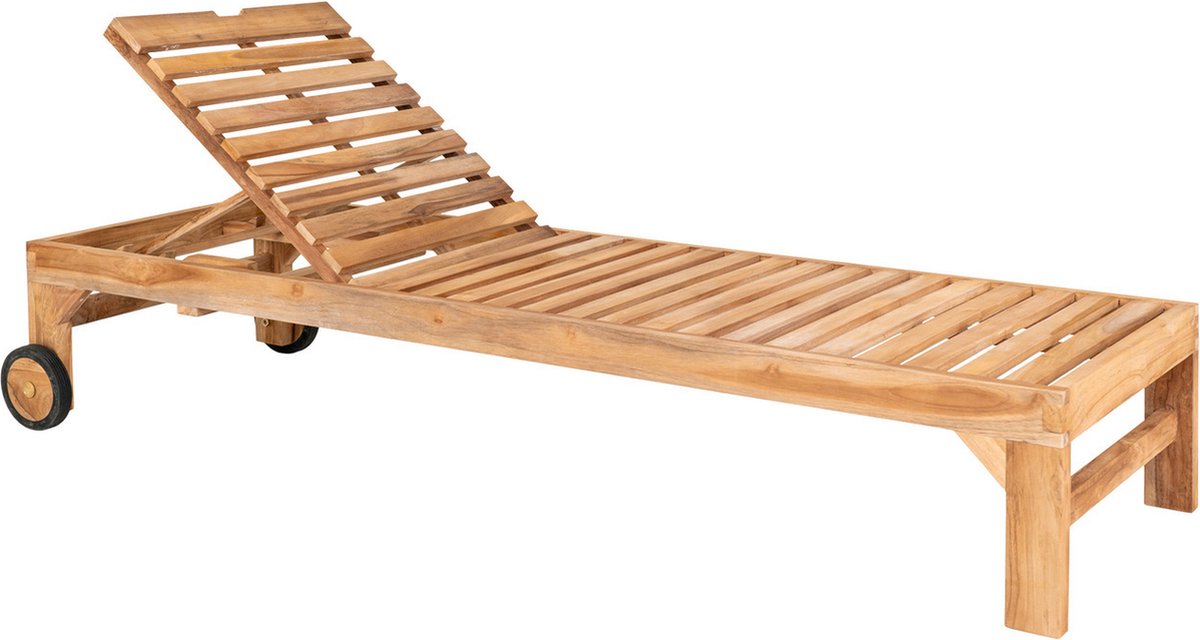 House Nordic Andorra Teak Ligbed Natuur