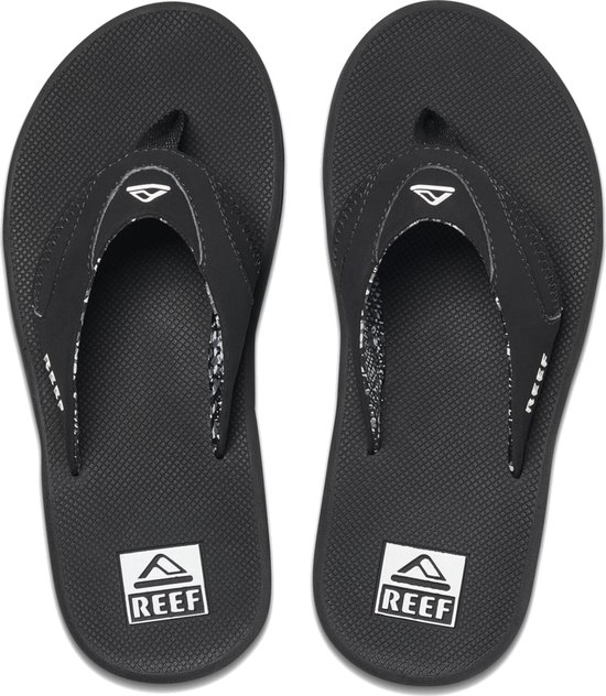 Reef Fanningblack Dames Slippers - Zwart - Maat 41