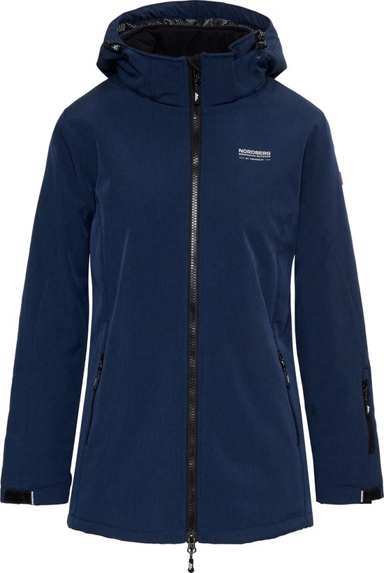 Nordberg Olla Dames Gevoerde Softshell Ls04601-de - Kleur Groen - Maat M