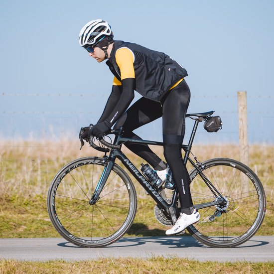GripGrab - Classic Thermal Leg Warmers Winter Fiets Beenstukken Wielrennen Beenwarmers - Zwart - Unisex - Maat M — afbeelding 4