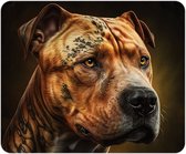 Muismat pitbull tattoo fantasy