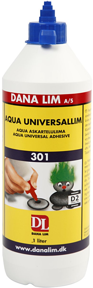 Universele hobbylijm, 1 L/ 1 fles