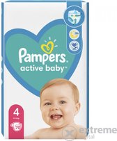 Pampers active baby Luiers maat 4 (9-14 kg) - 70 stuks