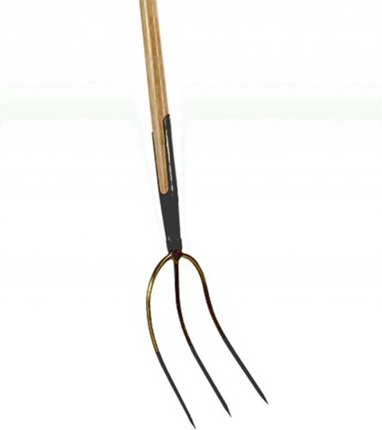 Talen Tools - Hooivork - Drietand - Zonder steel van Talen Tools — afbeelding 2