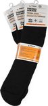 Verpakking van 3 paar zwarte Benson thermische sokken.