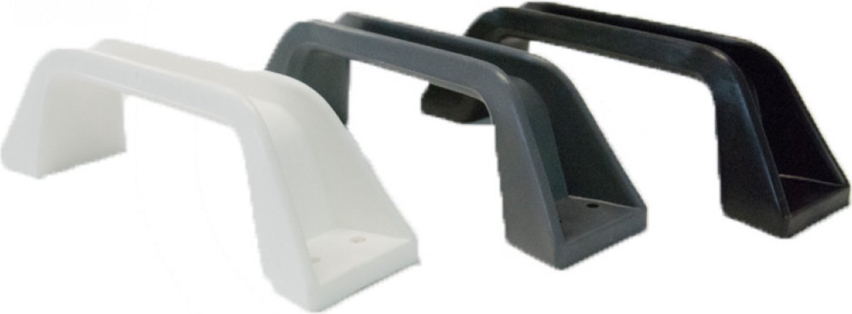 Rangeergreep 4-Gaats 15cm Zwart