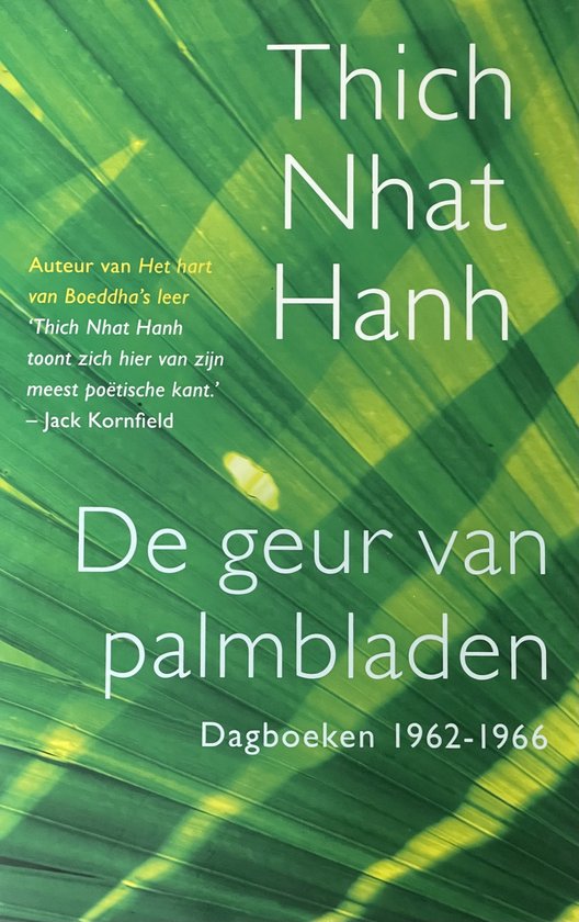 Cover van het boek 'De geur van palmbladen' van Th. Nhat Hanh