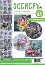 Push Out book Scenery 13 - Urban Flowers