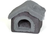 NapZZZ Honden/Katten huis S 40 cm Eco Grijs
