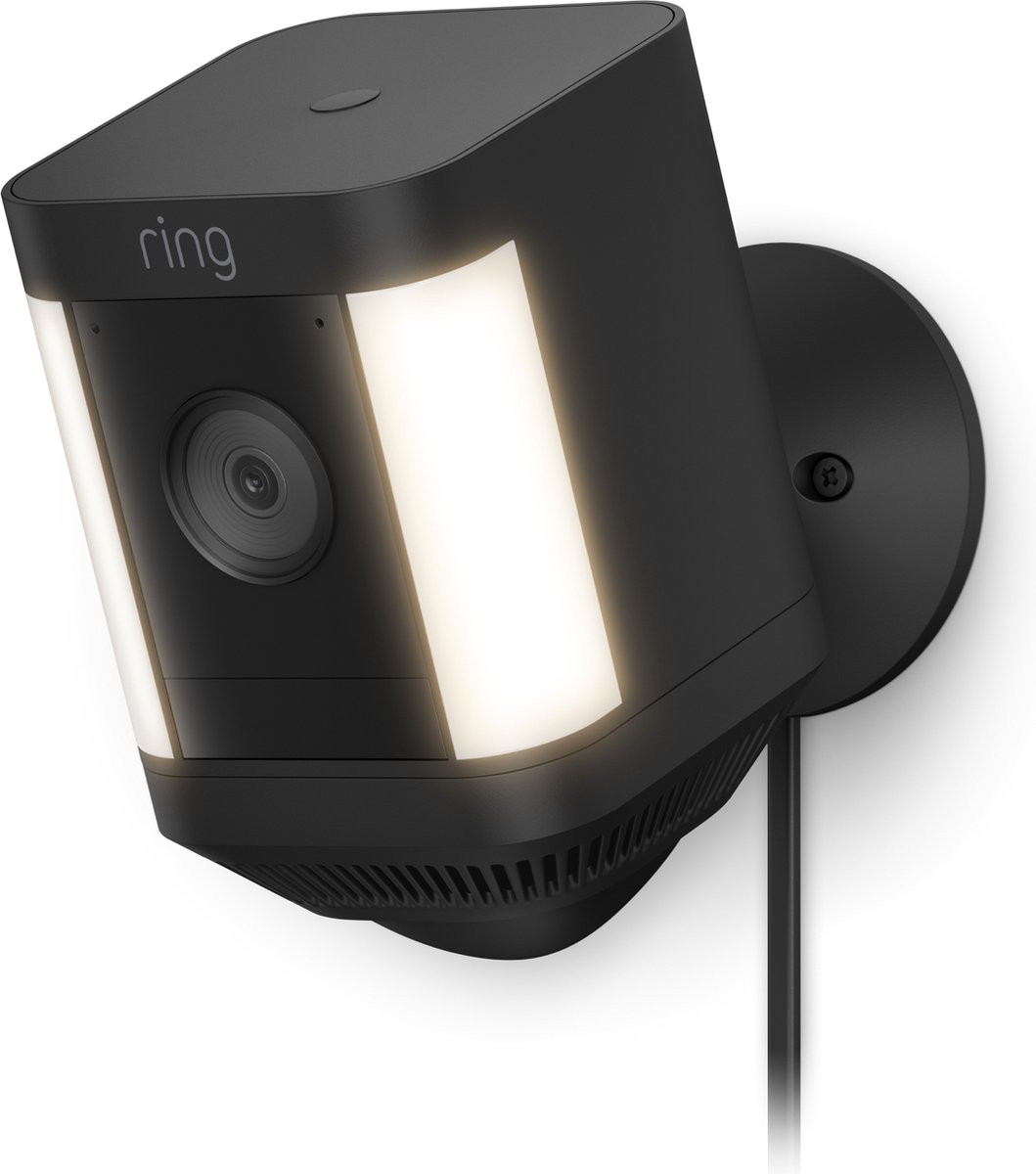 Afbeelding 2 van Ring Spotlight Cam Plus - Plug-in - Beveiligingscamera - Zwart