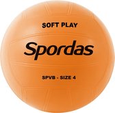 Spordas Soft Play Volleybal, Maat 4, Oranje
