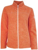 Ivanhoe dames wollen full-zip vest Beata Coral Rose - Oranje
