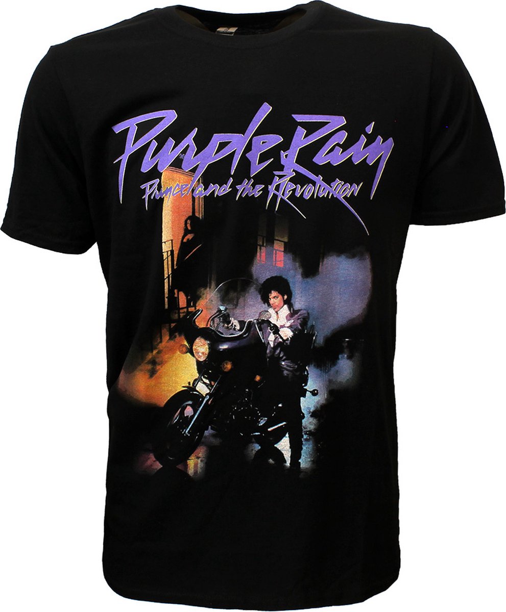 Prince Purple Rain T-Shirt - Officiële Merchandise - M