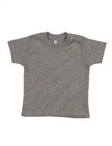 BabyBugz - T-shirt Bébé - Grijs - 100% Katoen biologique - 62- 68