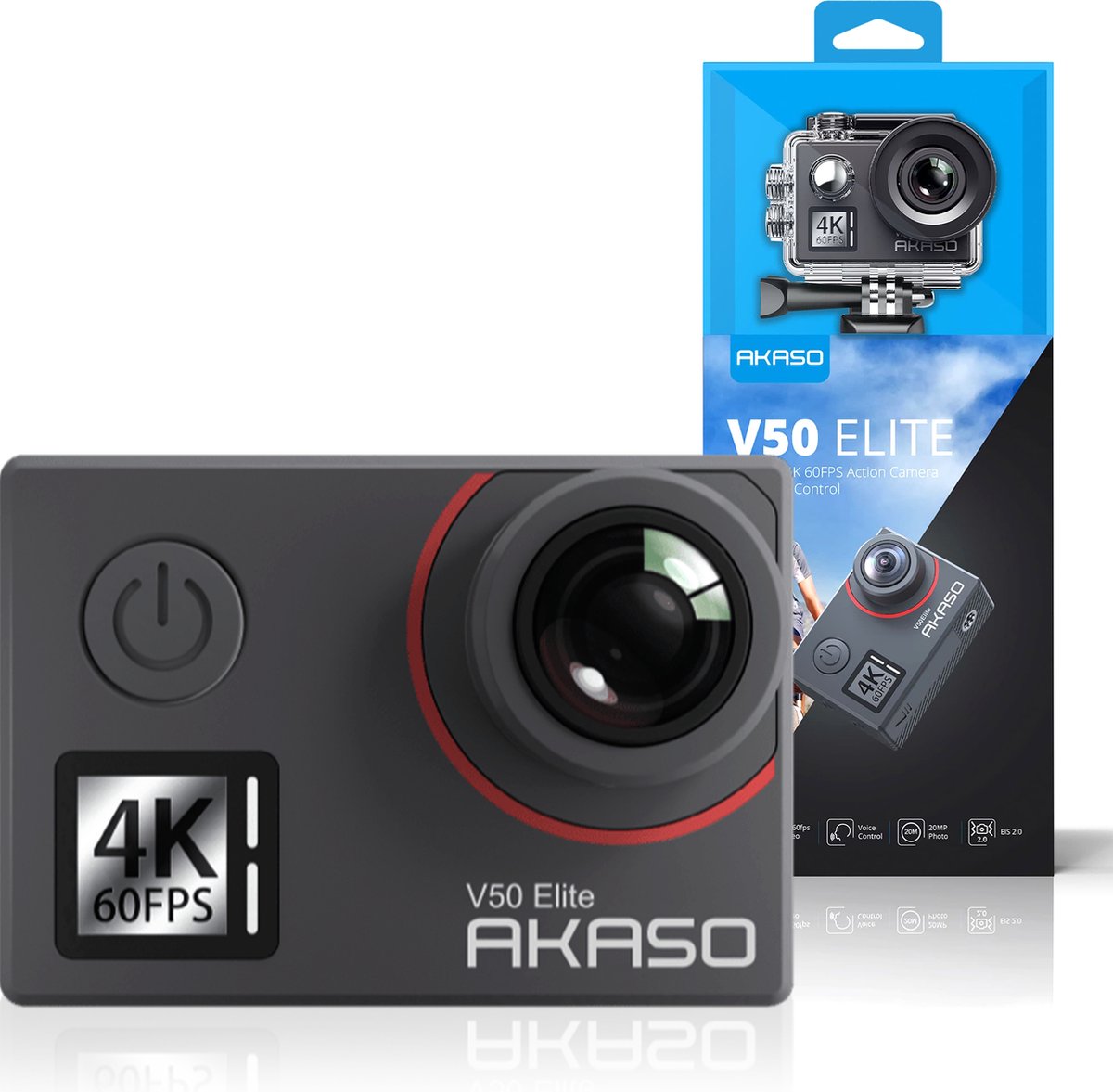 Akaso V50 Elite - Action Camera - 4K60FPS - Waterdicht | bol.com