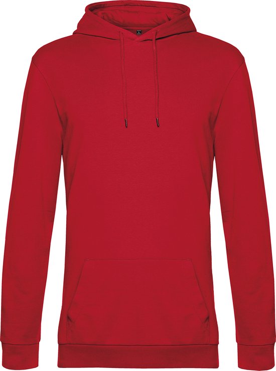 Hoodie French Terry B&C Collectie maat XS Rood