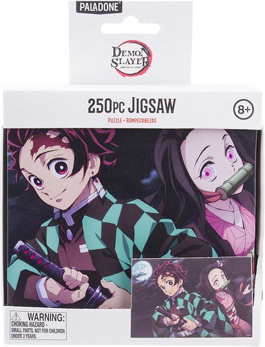 500 Pièces Puzzle,Anime Demon Slayer,Puzzle En Carton,Adulte