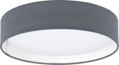 EGLO Pasteri - Plafondlamp - LED - Ø32 cm - Wit - Grijs