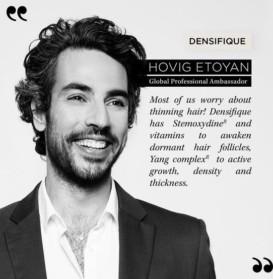 Kérastase Densifique Cure Homme Coffret à 30 - Haarkuur voor mannen voor voller en dikker haar - 30x6ml