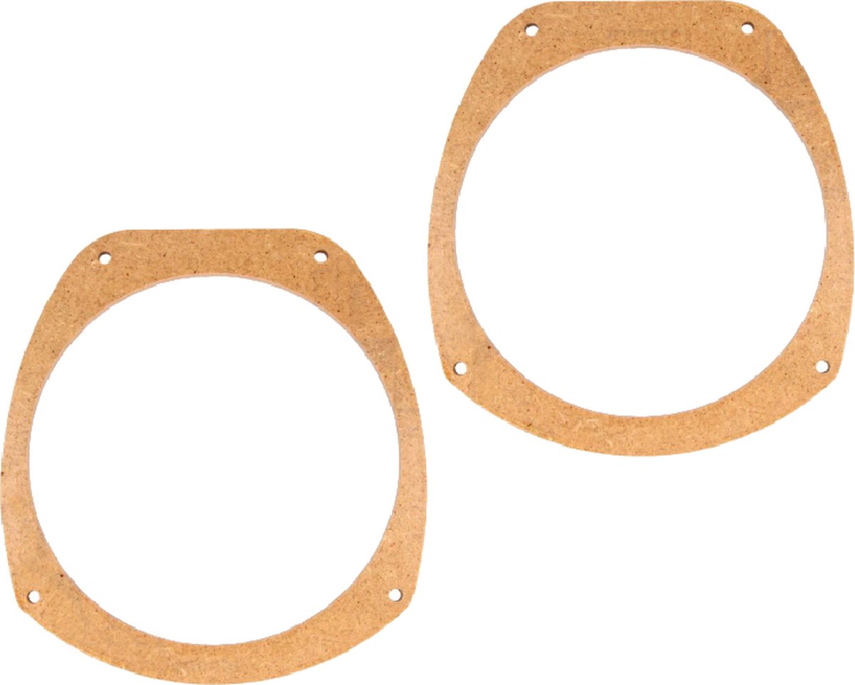 MDF 165mm Luidsprekerhouders - Land Rover Freelander (1998-2005) - Voor- en achterdeuren