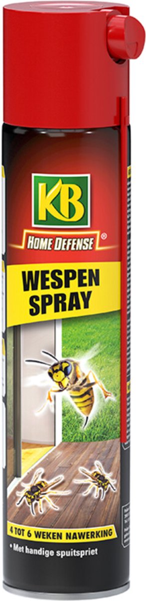 6x KB Home Defense Wespen Spray 400 ml