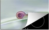 KitchenYeah® Inductie beschermer 77x51 cm - Kleine slak - Kookplaataccessoires - Afdekplaat voor kookplaat - Inductiebeschermer - Inductiemat - Inductieplaat mat
