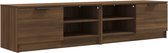 vidaXL - Tv-meubelen - 2 - st - 80x35x36,5 - cm - bewerkt - hout - bruin - eikenkleur