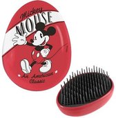 Ontwar Haarborstel Mickey Mouse Rood